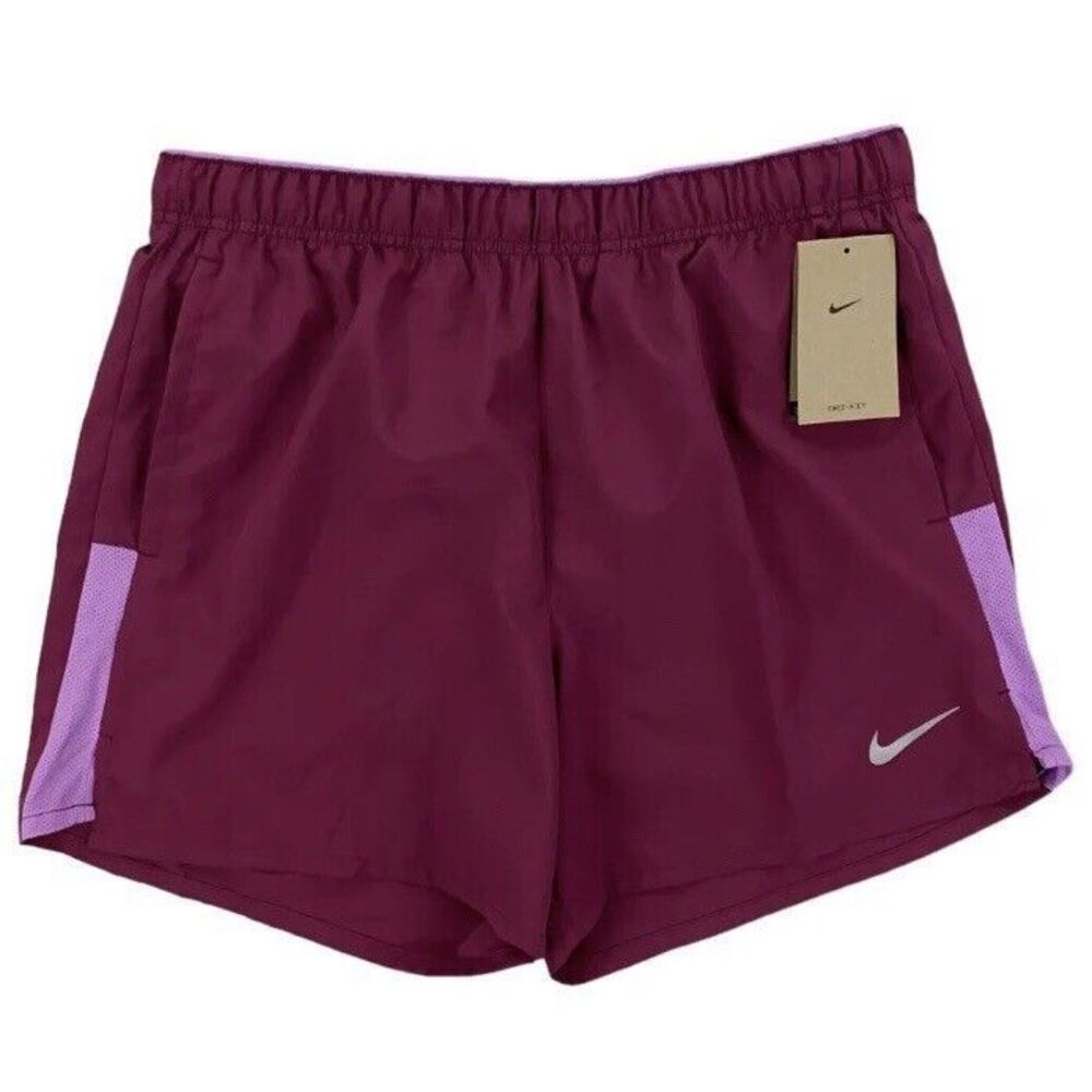 Nike Challenger 5" Standard Fit Lined Running Shorts Purple DV9363-653 Men's XXL